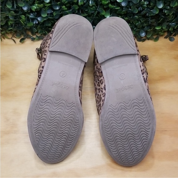 Cat & Jack Girl's Leopard Casual Winter Classic Booties Size 4 - Picture 4 of 5